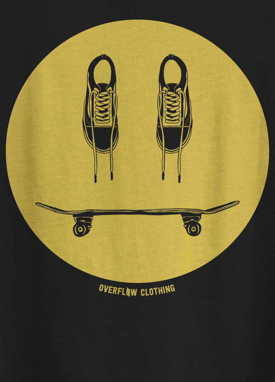 Smiley Skater - Overflow Clothing